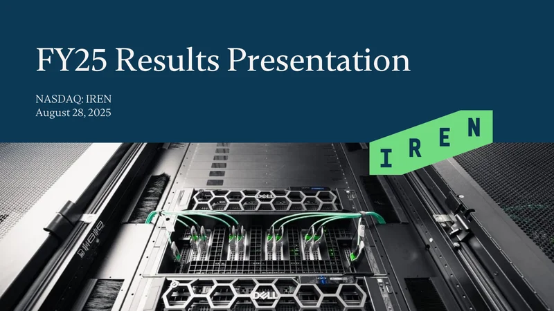 Iren Earnings: A Billion-Dollar Quarter and the Promise of Tomorrow